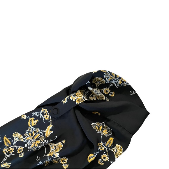 Torrid Marigold Black and Yellow Floral TunicSize 2X - Picture 11 of 12